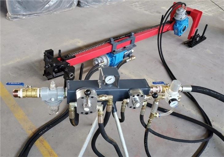 DTH machine for drilling